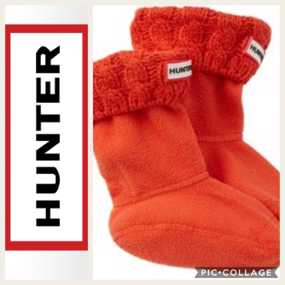 🧡KIDS!! Hunter Original 6 Stitch Cable Boot Socks